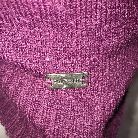 Point Zero Deep Burgundy Wine Turtleneck Dress - Picture 6 of 15